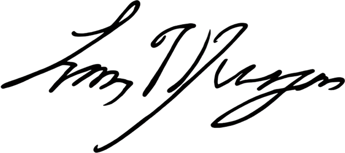 Liam Dwyer signature